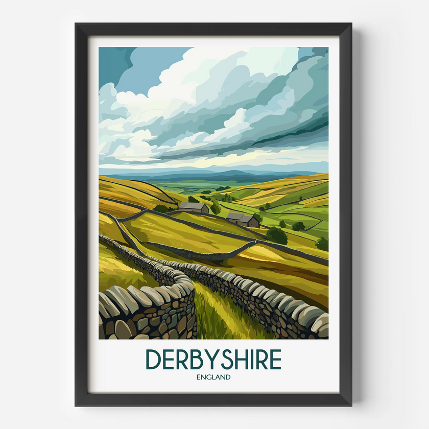 Derbyshire Gallery Quality Print