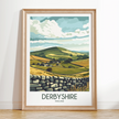 Derbyshire Scenic Landscape Art