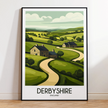 Derbyshire Scenic Landscape Art