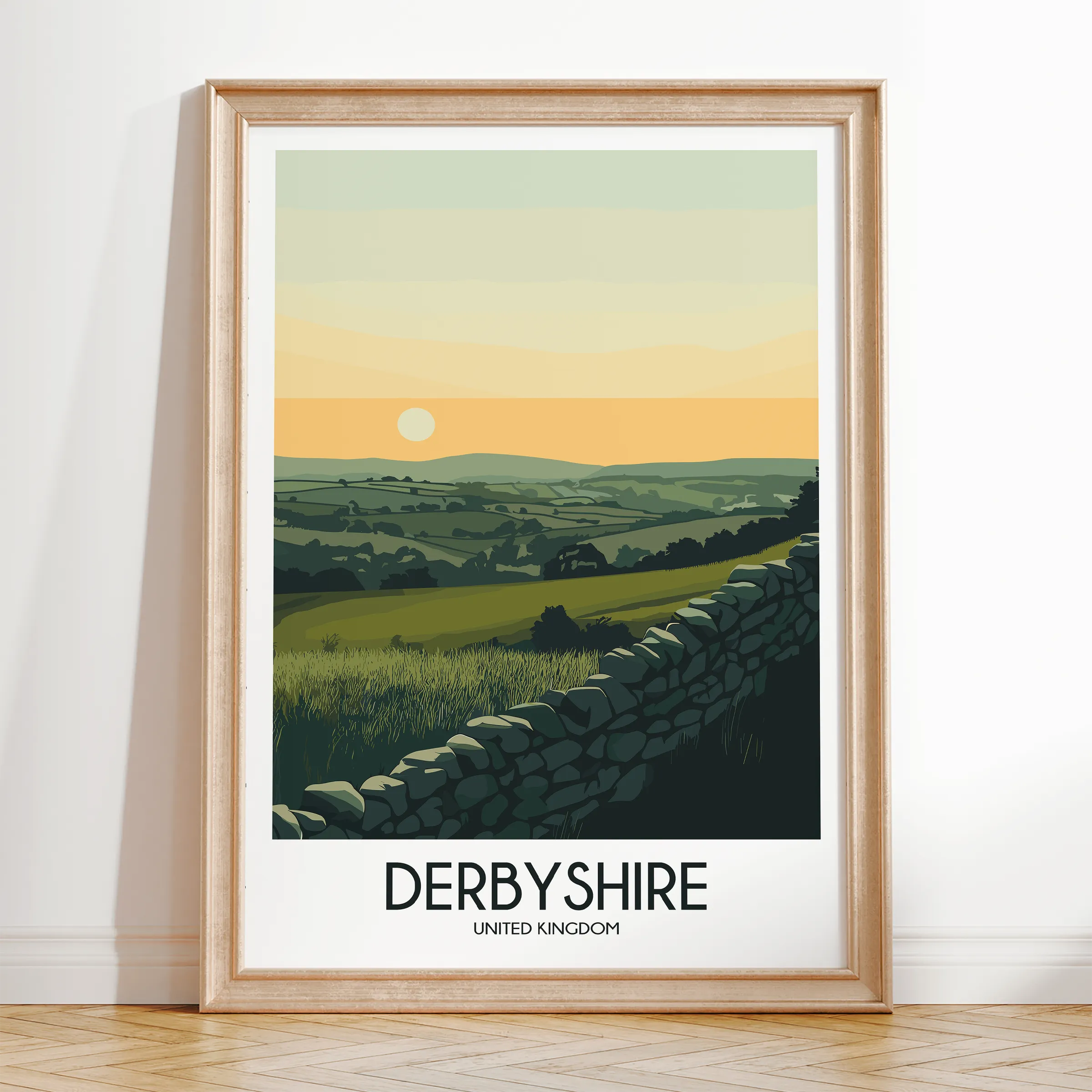 Derbyshire Travel Memory Gift