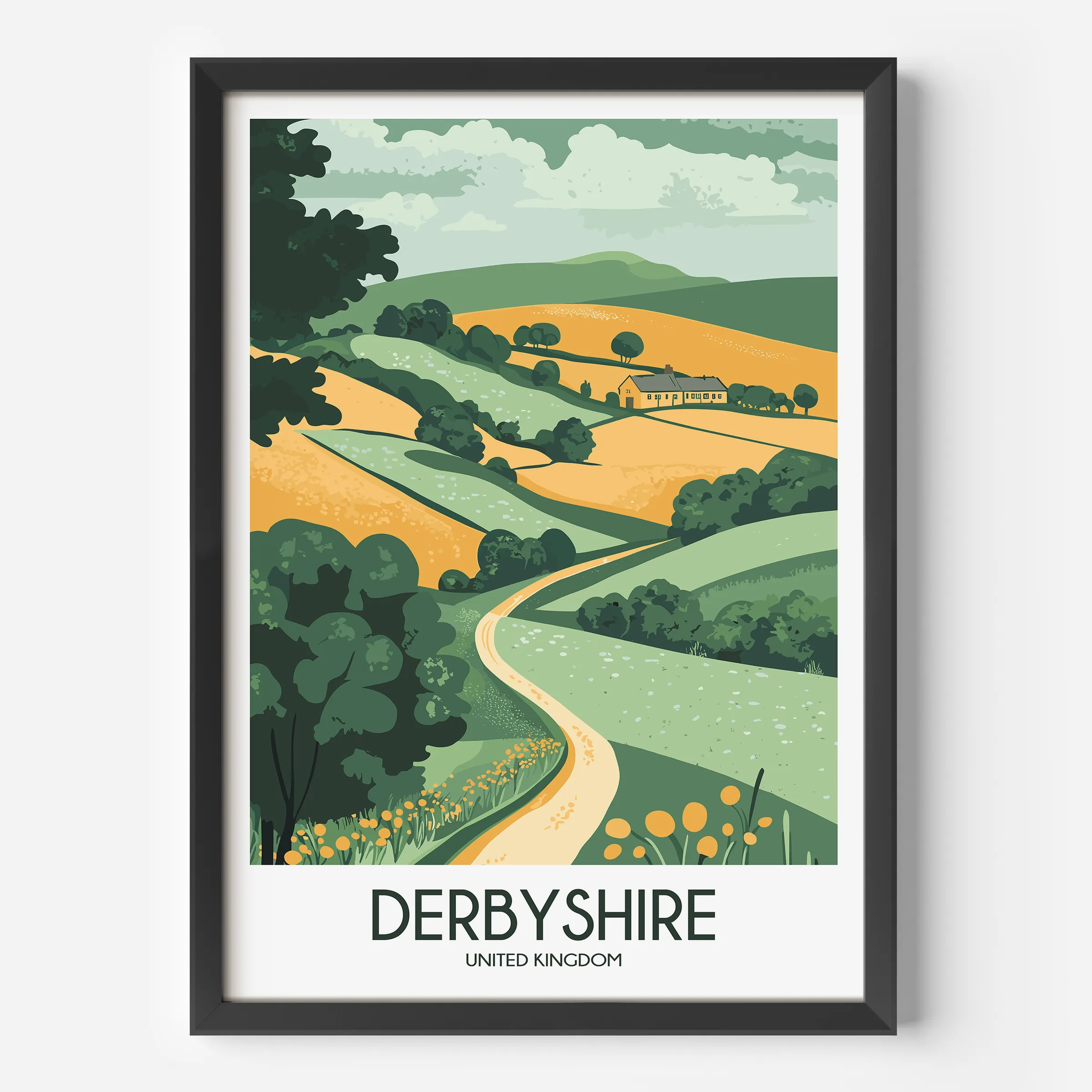Derbyshire Travel Memory Gift