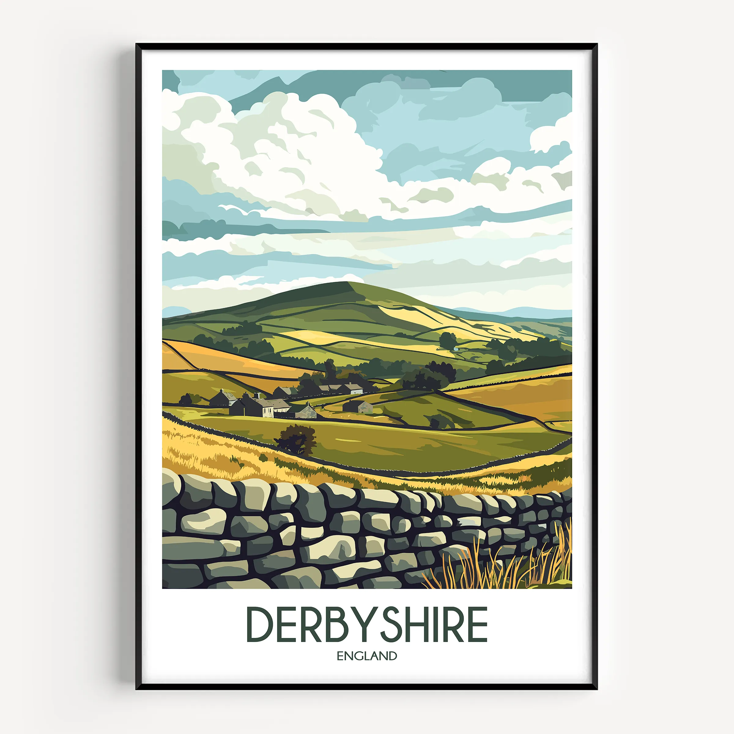 Derbyshire Travel Memory Gift