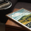 Derbyshire Vintage Style Print