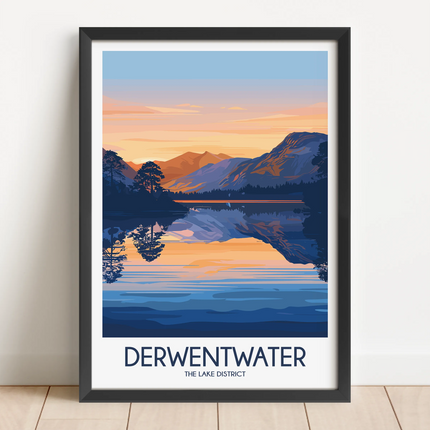 Derwentwater Minimalist Wall Art