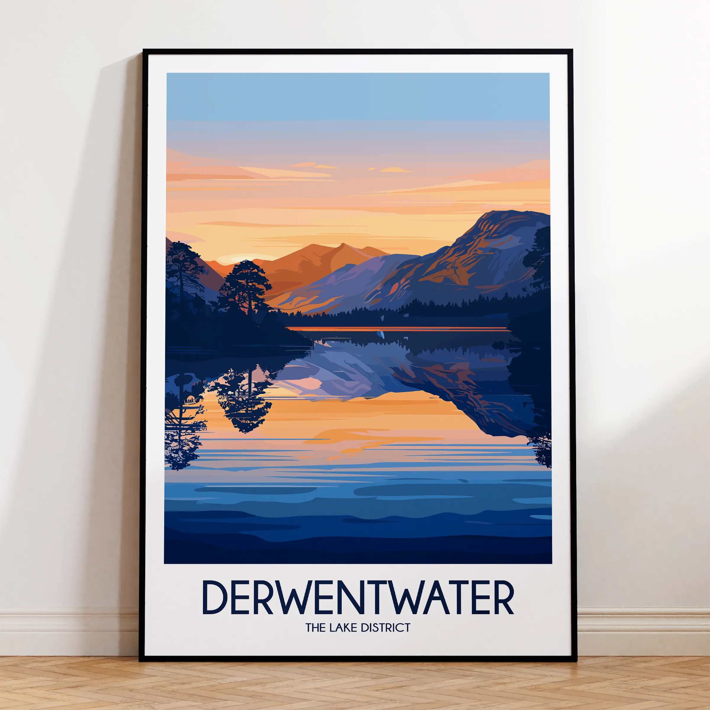 Derwentwater Travel Memory Gift