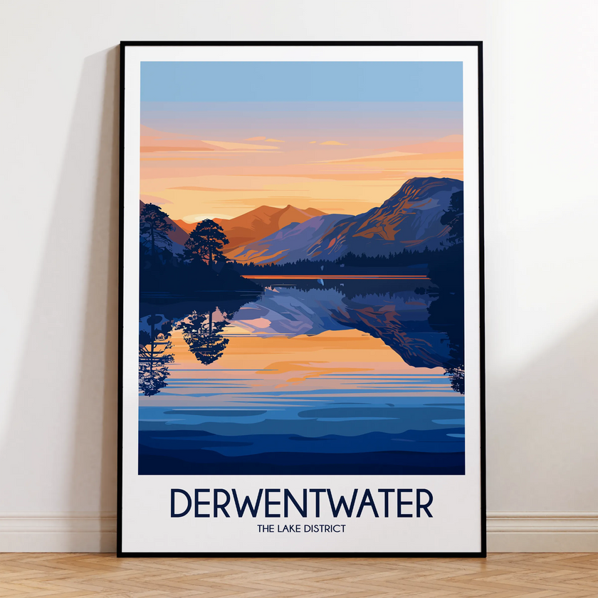 Derwentwater Travel Memory Gift