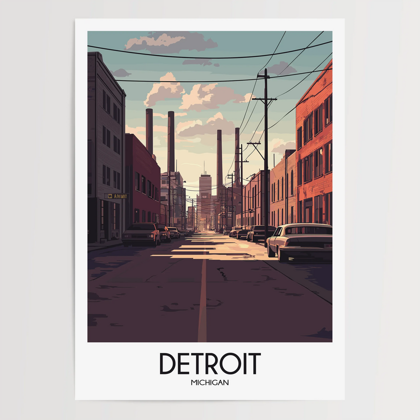Detroit Gallery Quality Print