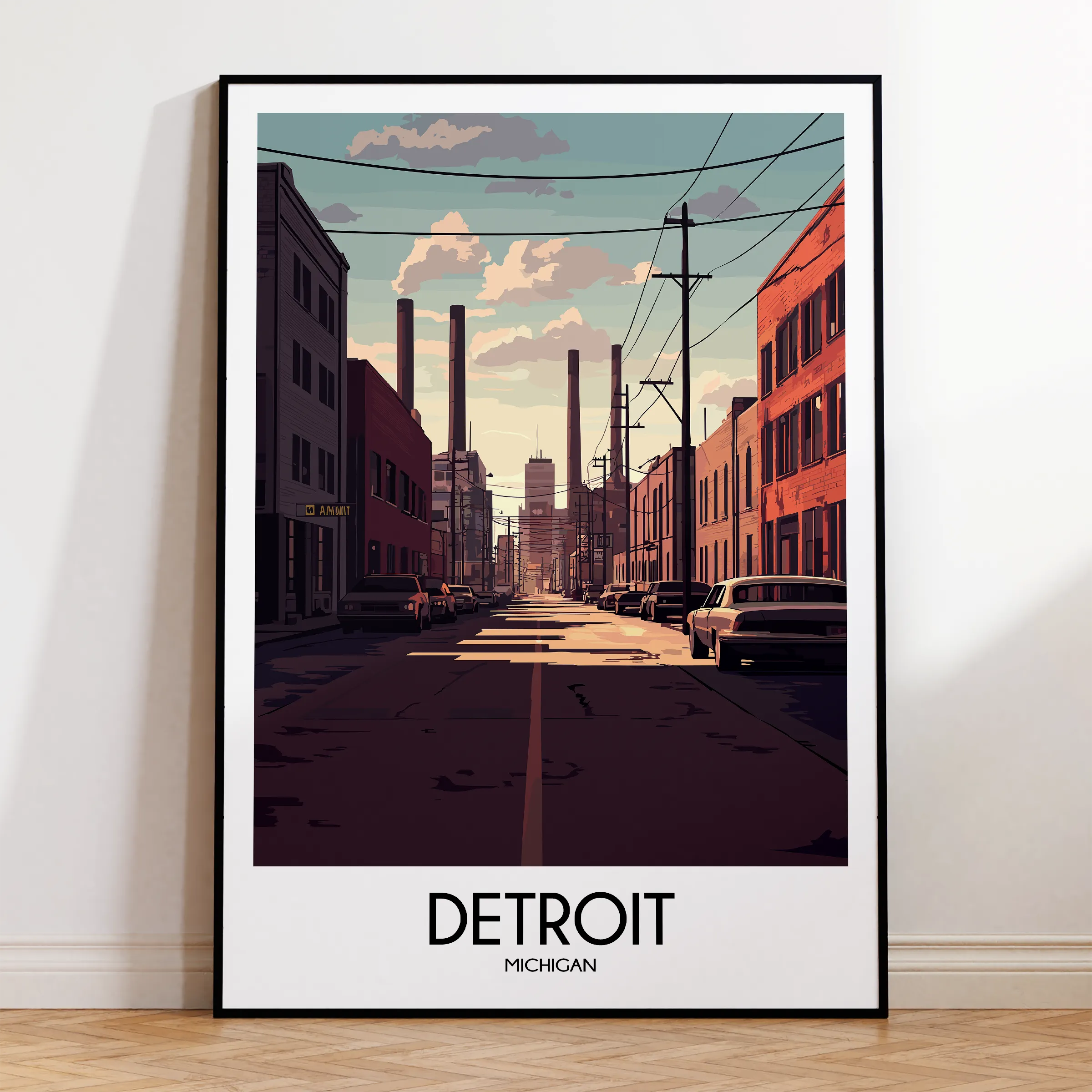 Detroit Home Office Decor