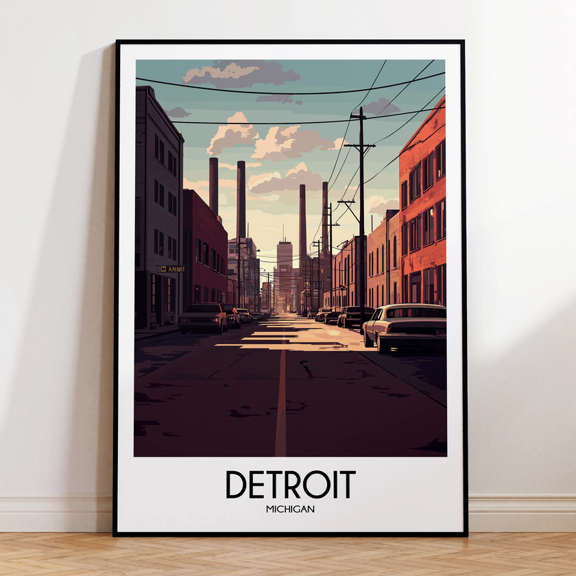 Detroit Home Office Decor