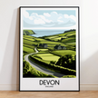 Devon Destination Art Gift