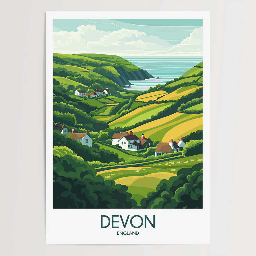 Devon Minimalist Wall Art