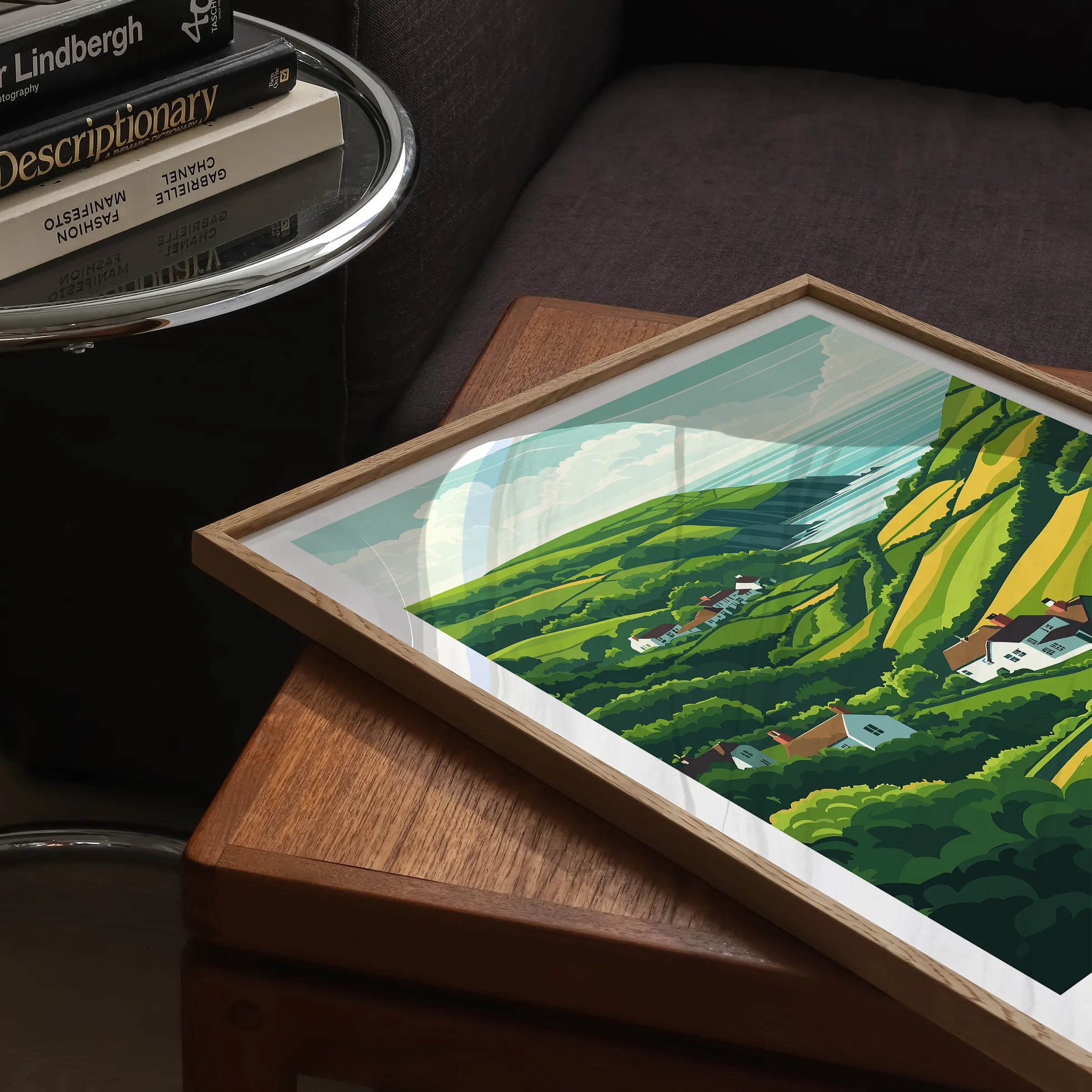 Devon Scenic Landscape Art