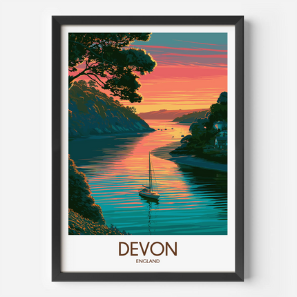 Devon Travel Memory Gift