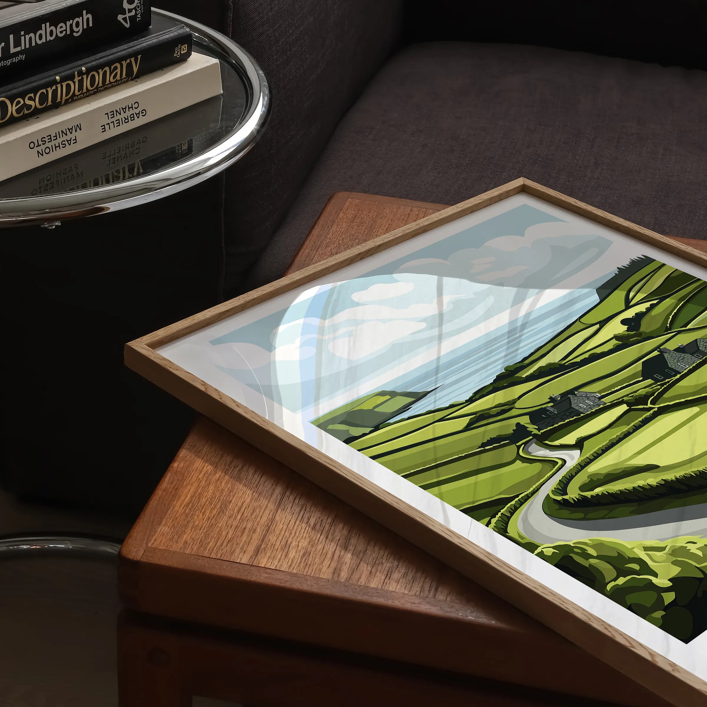 Devon Vintage Style Print