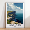 Dingli Cliffs Souvenir Poster Print