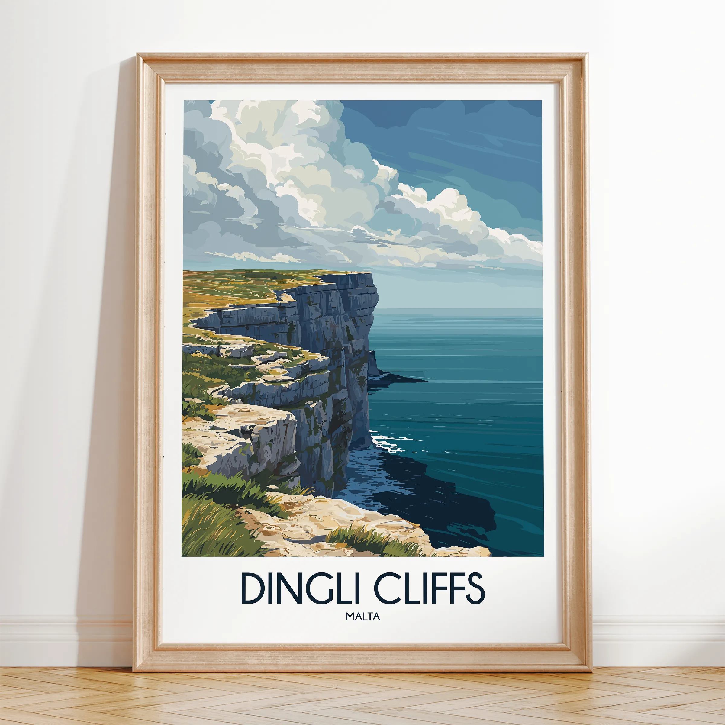 Dingli Cliffs Travel Memory Gift