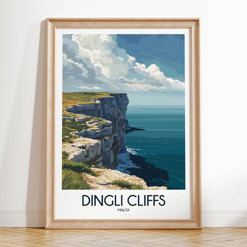 Dingli Cliffs Travel Memory Gift