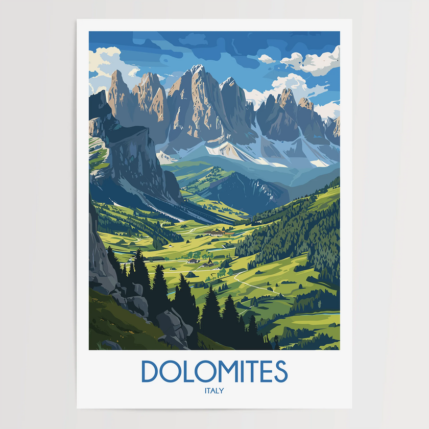 Dolomites Home Office Decor