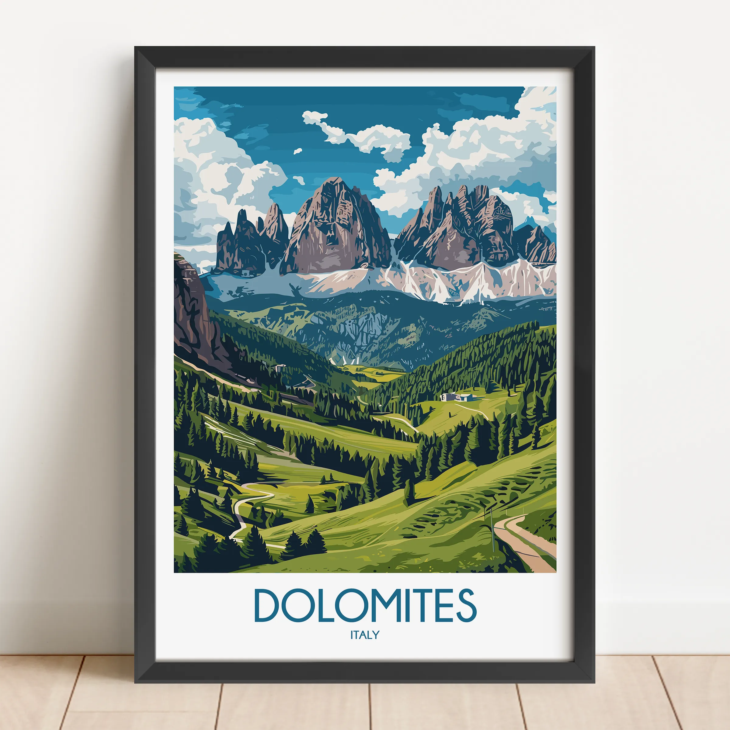 Dolomites Home Office Decor