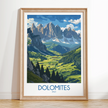 Dolomites Minimalist Wall Art