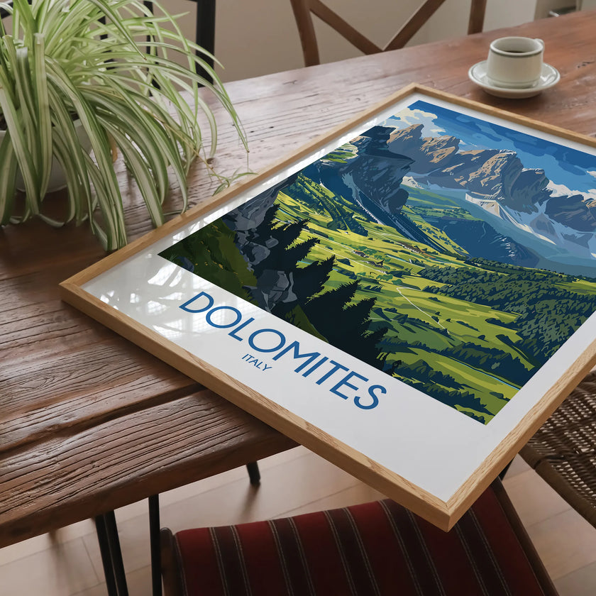 Dolomites Travel Memory Gift