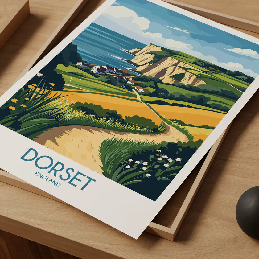 Dorset Destination Art Gift