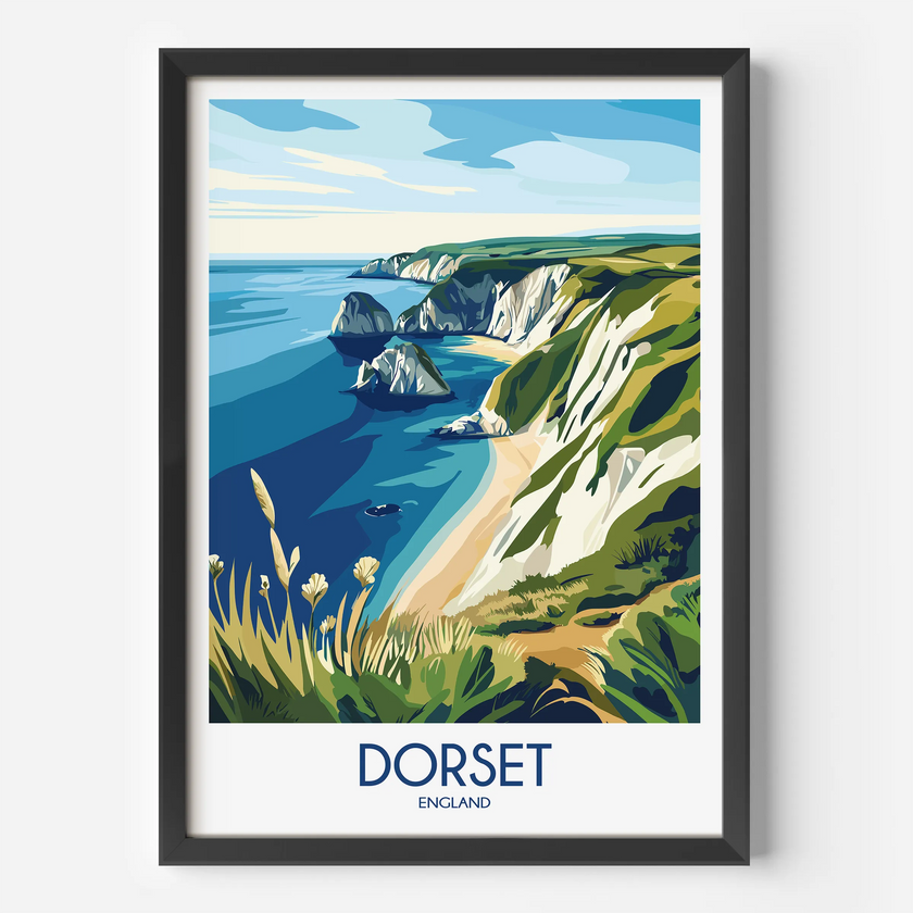 Dorset Destination Art Gift