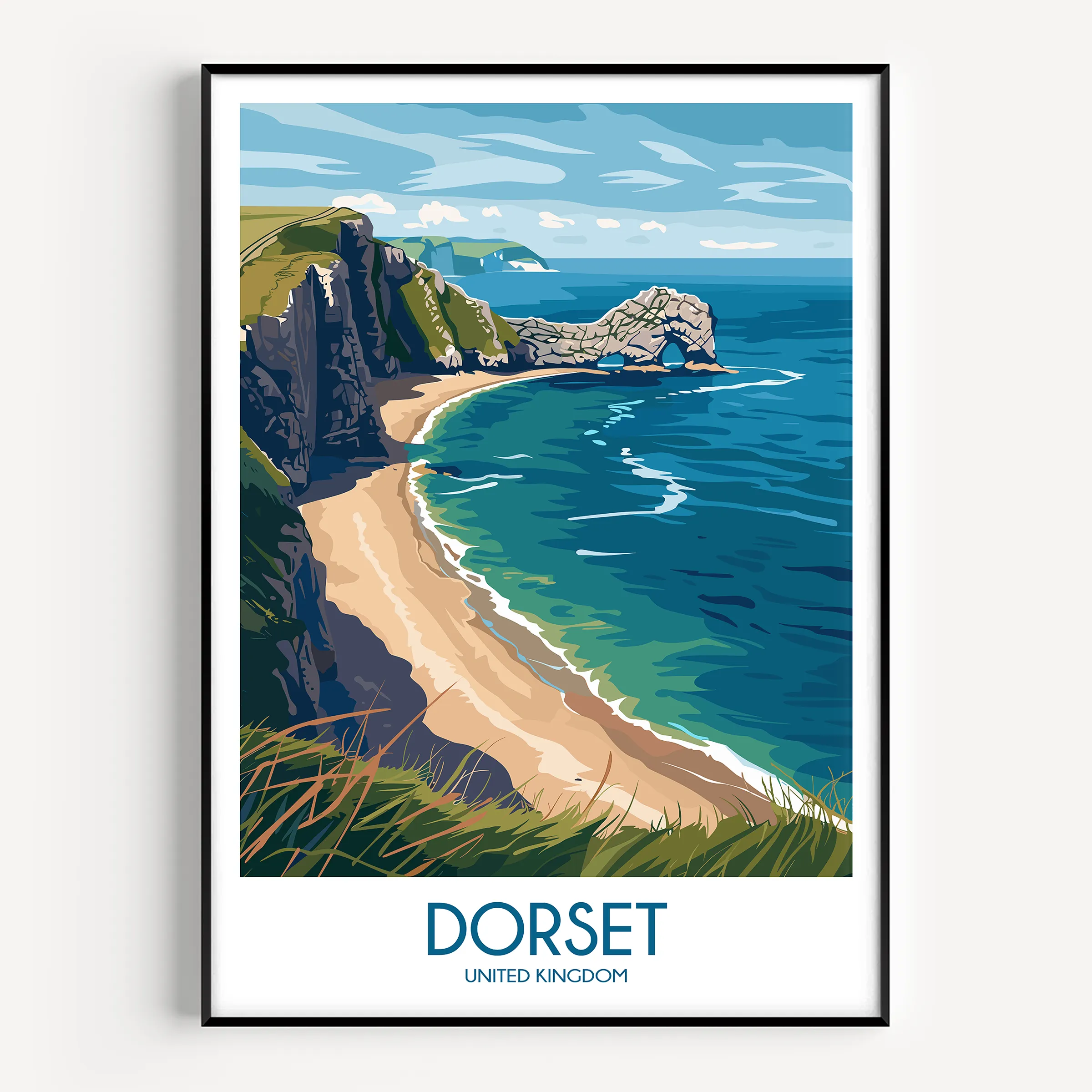 Dorset Destination Art Gift