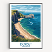 Dorset Destination Art Gift