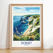 Dorset Modern Travel Poster