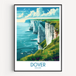 Dover Modern Travel Poster