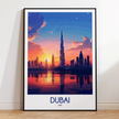 Dubai Destination Art Gift
