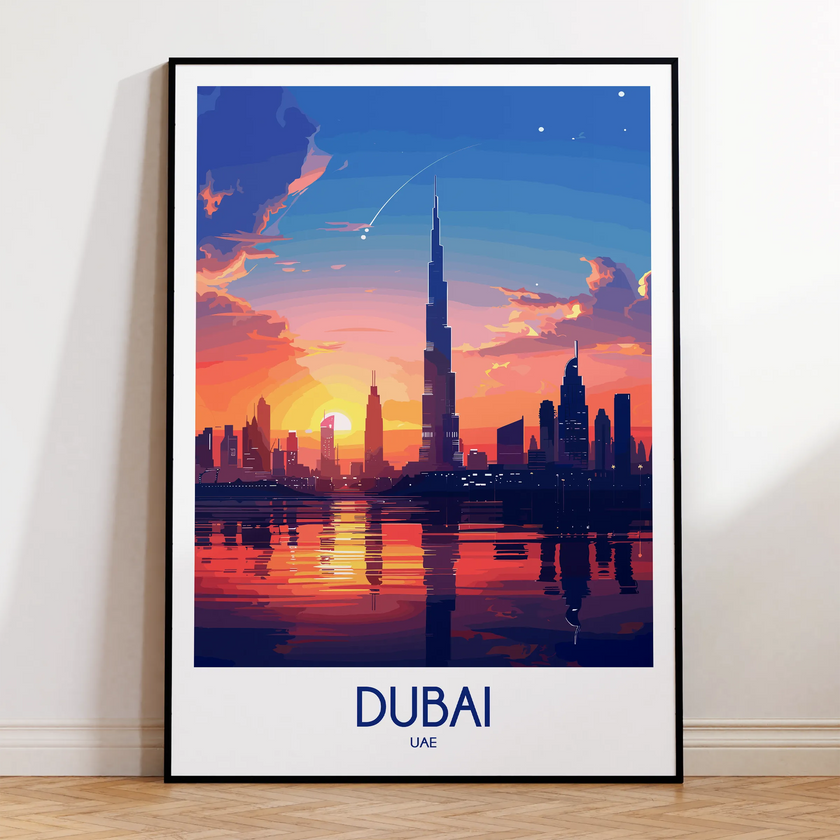 Dubai Destination Art Gift