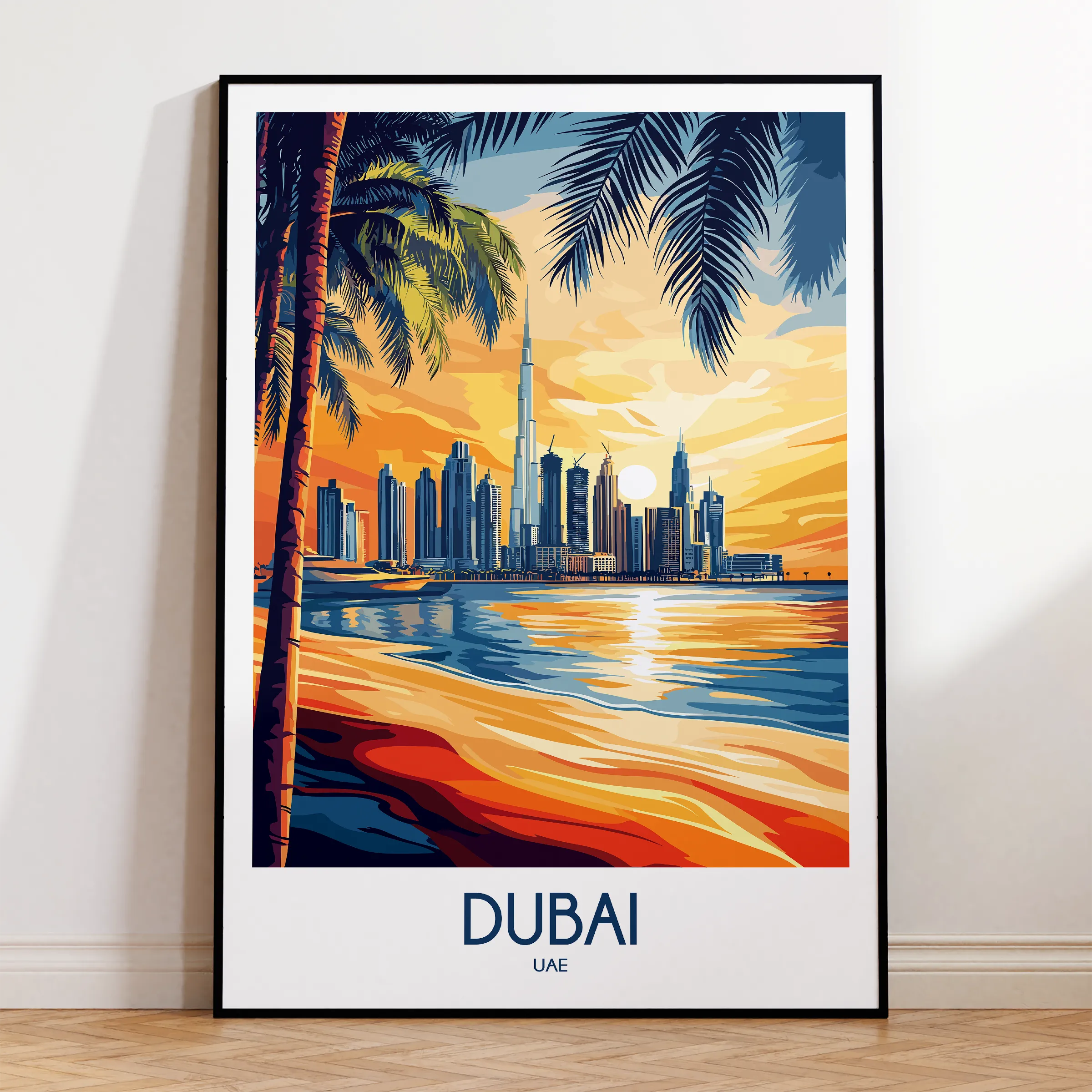 Dubai Destination Art Gift