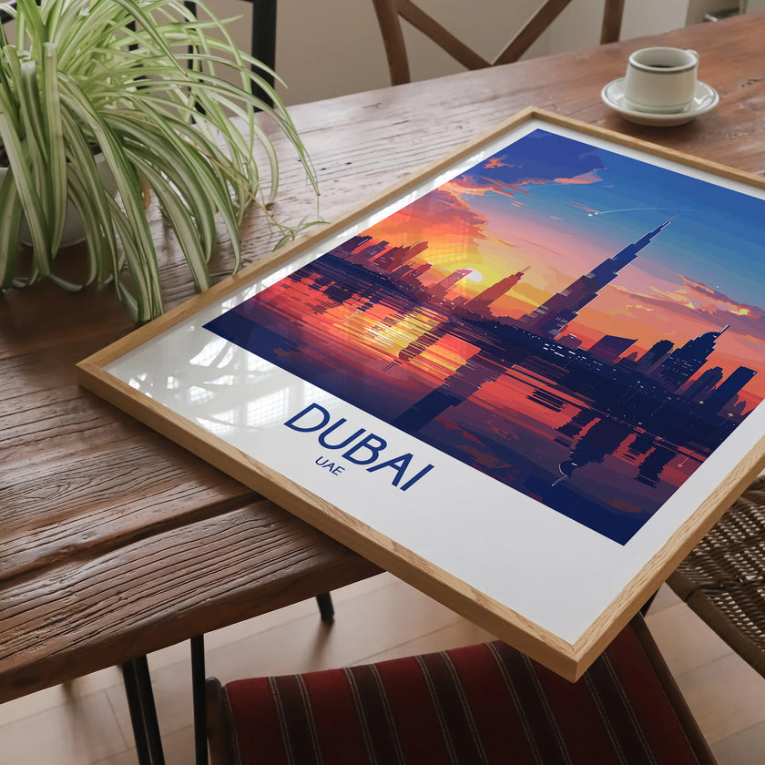 Dubai Minimalist Wall Art