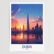 Dubai Souvenir Poster Print