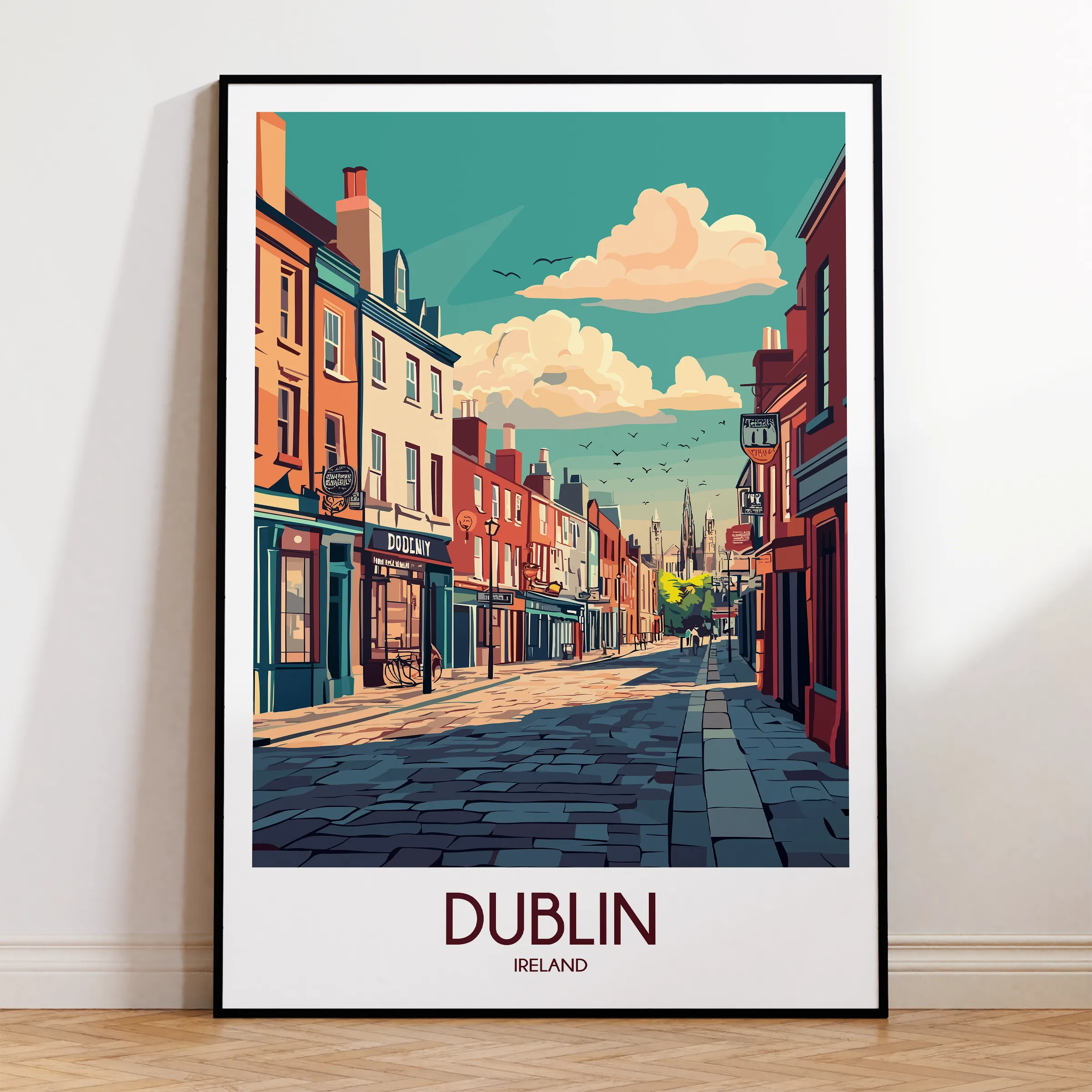 Dublin Destination Art Gift
