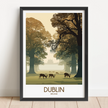 Dublin Souvenir Poster Print