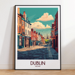 Dublin Souvenir Poster Print