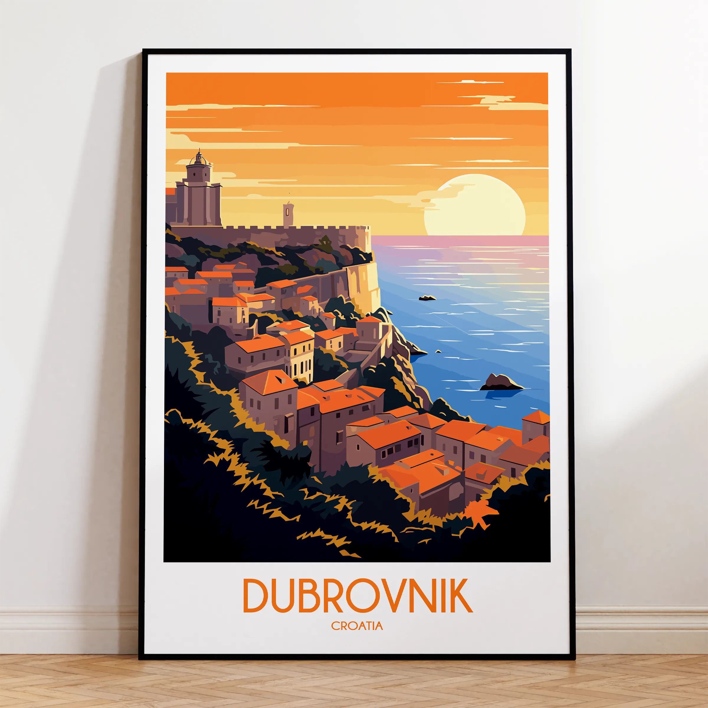 Dubrovnik Destination Art Gift