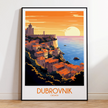 Dubrovnik Destination Art Gift
