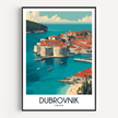 Dubrovnik Destination Art Gift