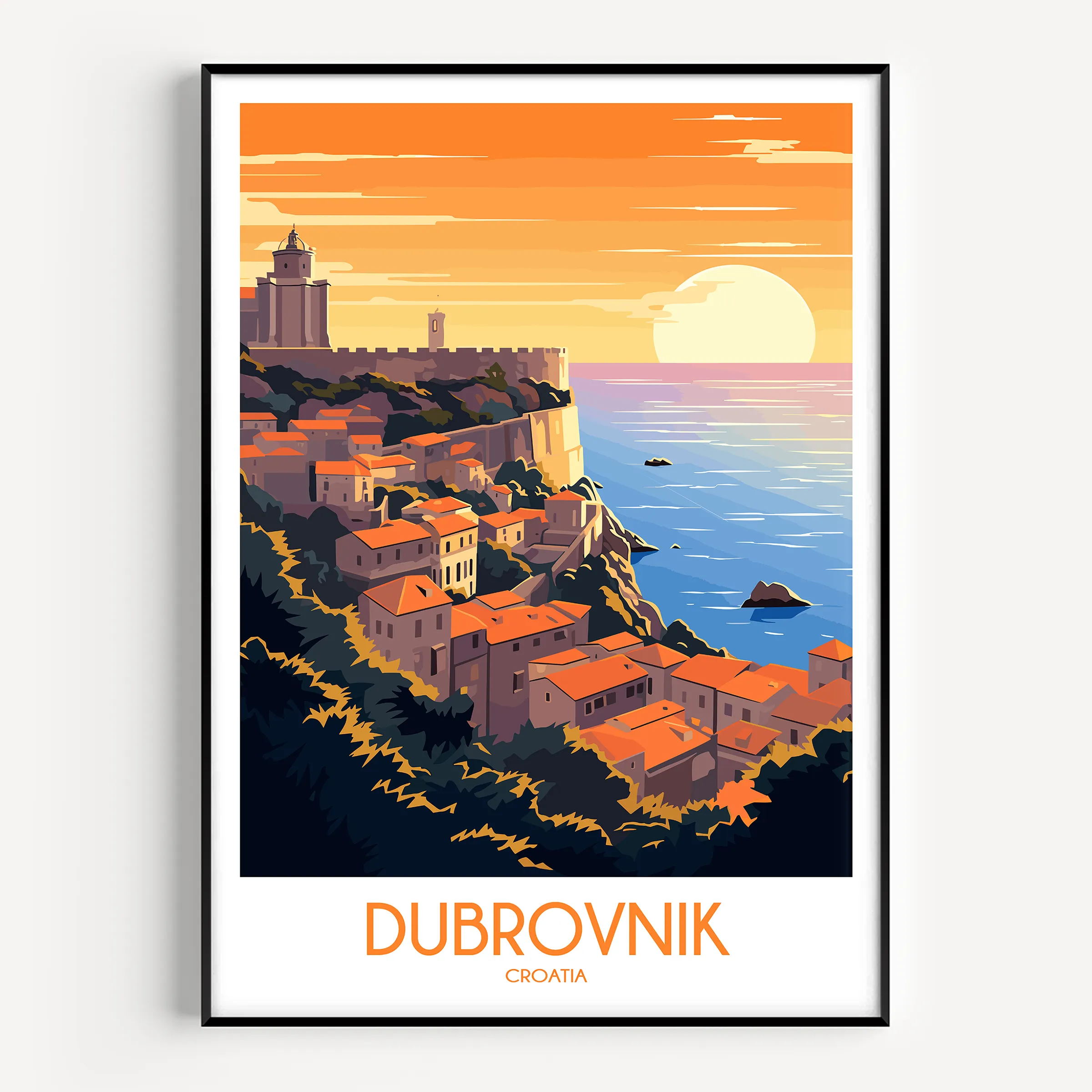 Dubrovnik Gallery Quality Print