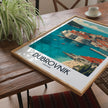 Dubrovnik Modern Travel Poster