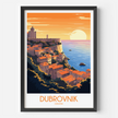 Dubrovnik Souvenir Poster Print