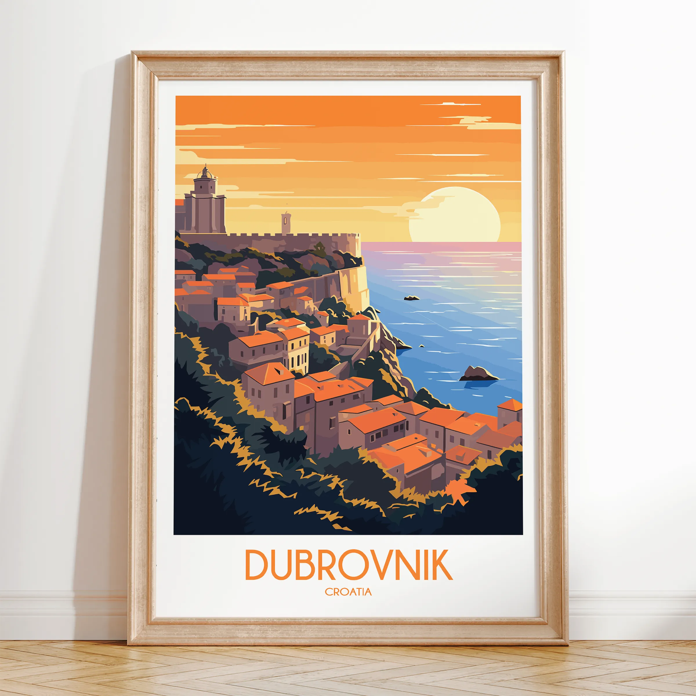 Dubrovnik Travel Memory Gift