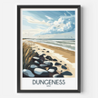 Dungeness Vintage Style Print