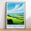 Dunstable Downs Minimalist Wall Art