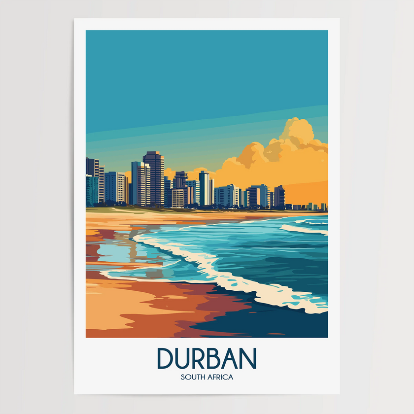 Durban Destination Art Gift