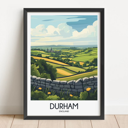 Durham Minimalist Wall Art